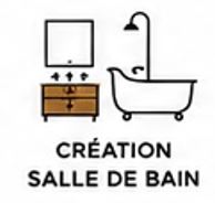 Illustration de création de salle de bain